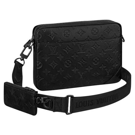 louis vuitton black bag man|Messenger Bags for Men .